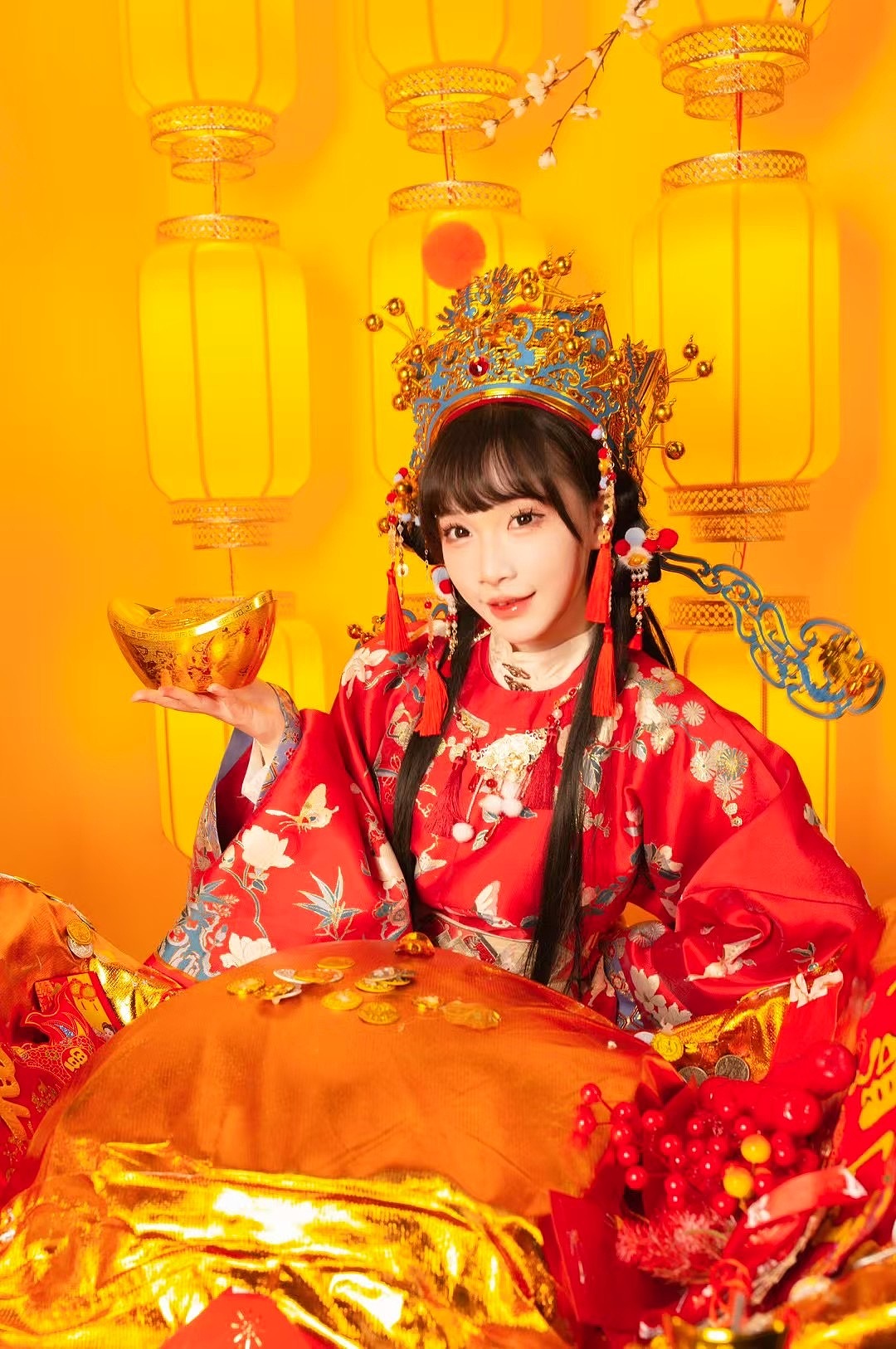 恭喜发财，财神到