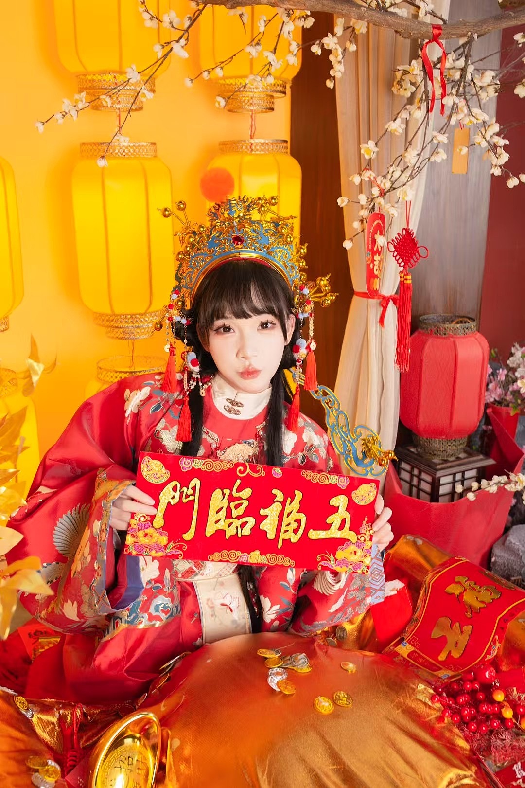 恭喜发财，财神到