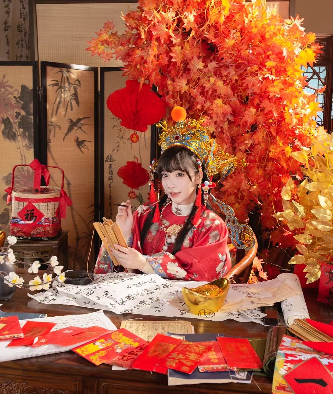 恭喜发财，财神到