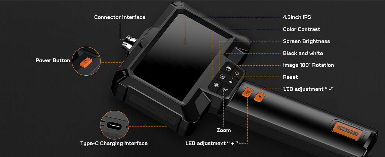 亚马逊汽车内窥镜A+