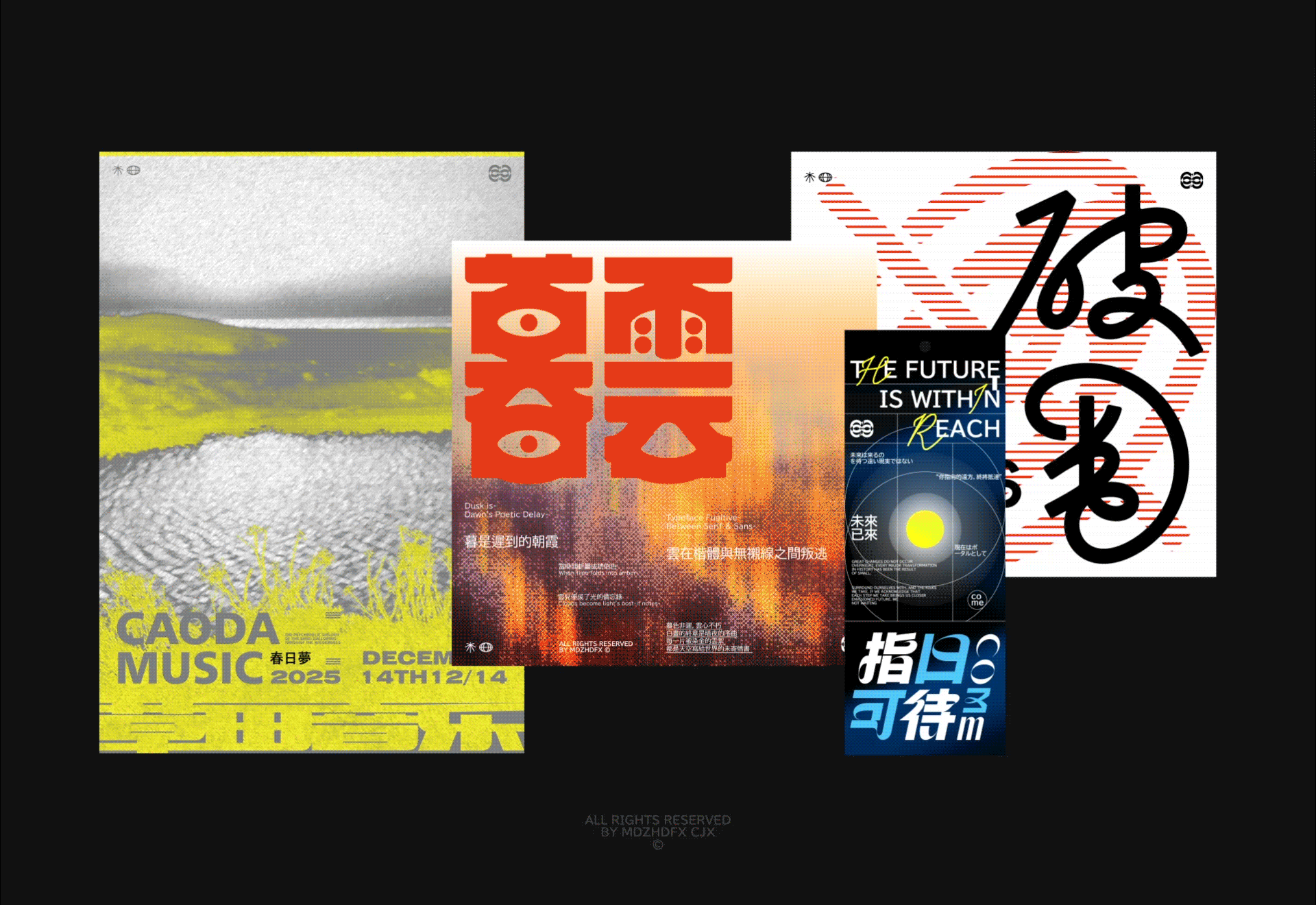 Typeface poster | 字體&海報設計（图ZMzg4MTM5Njc2） - 字体/字形 - 站酷设计师黑色的小雨原创素材 - 站酷ZCOOL