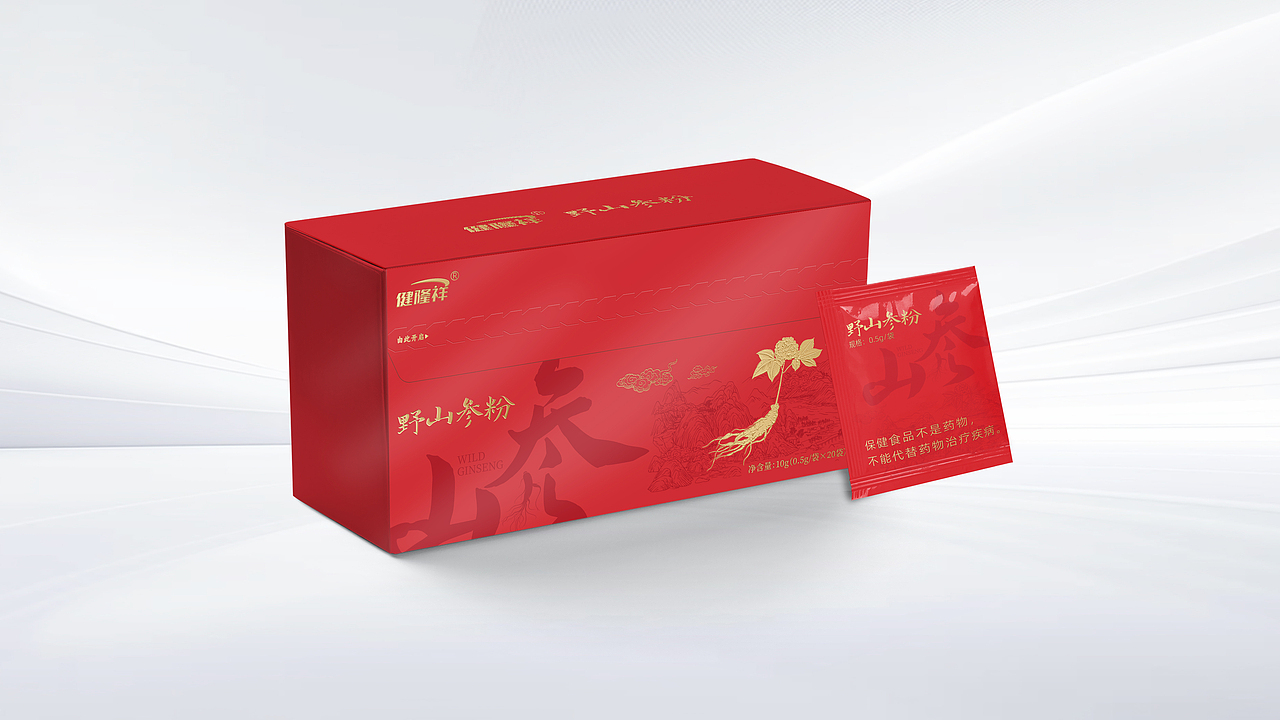 灵芝孢子粉包装/人参包装