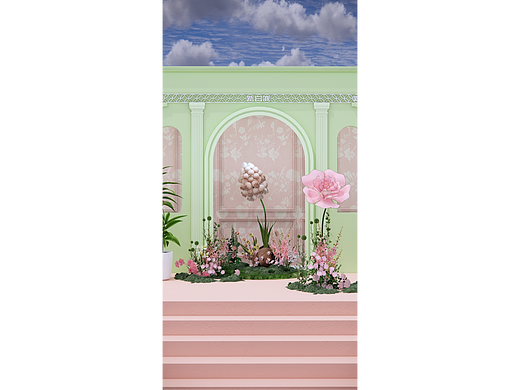 【春夏系列直播间设计】禁商用