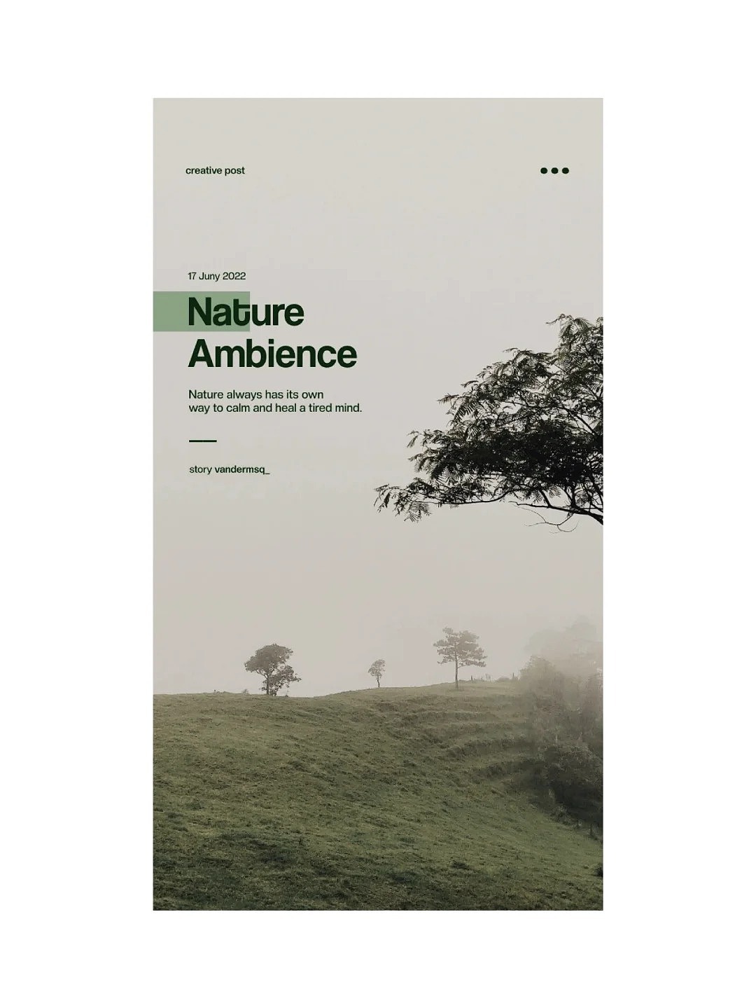 简单而大气的图文设计版式