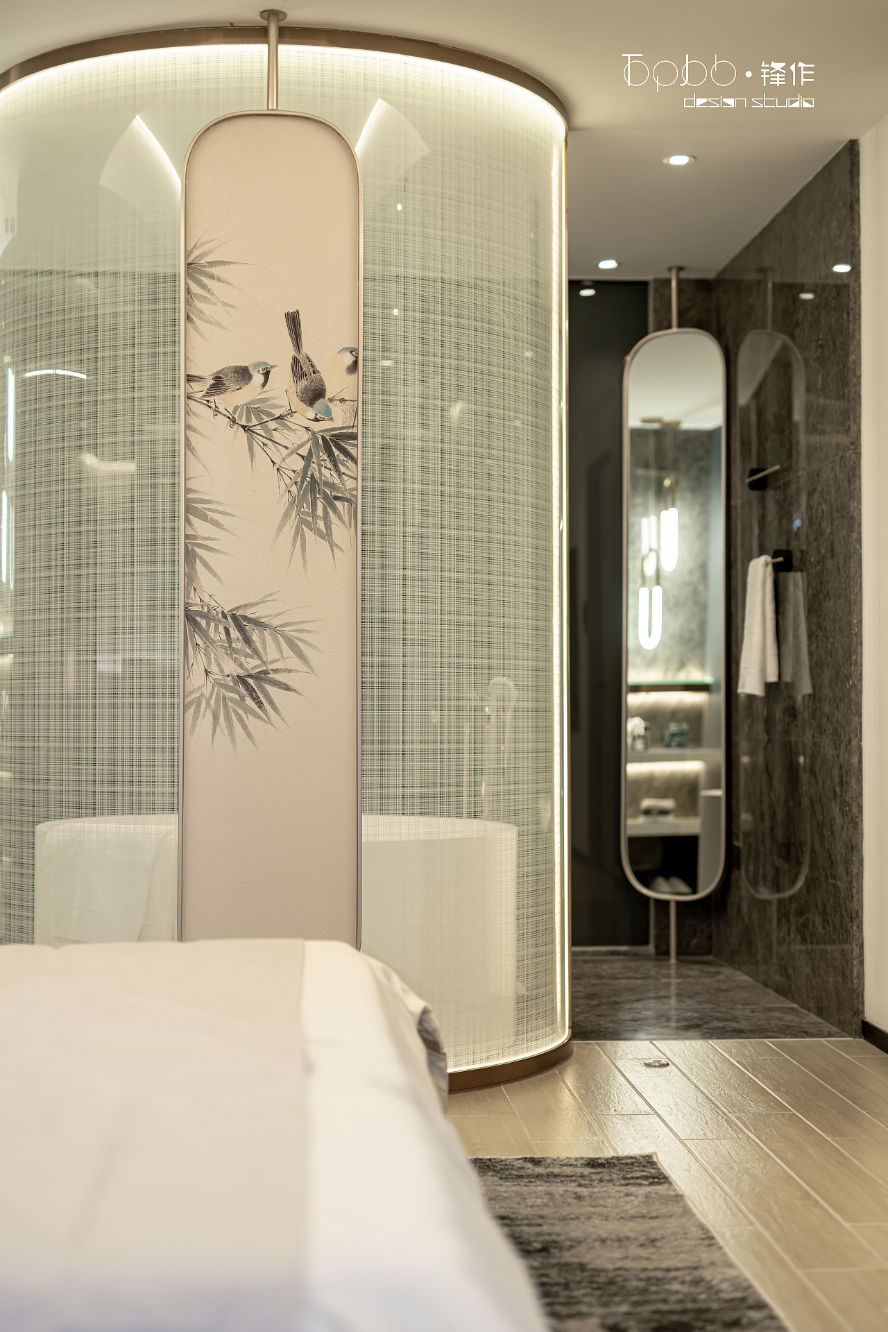 南昆山丨石河溪语样板间丨全案设计02（图ZMzg4MTU1NTMy） - 酒店餐饮设计 - 站酷设计师TOP_JOB_锋作设计原创素材 - 站酷ZCOOL