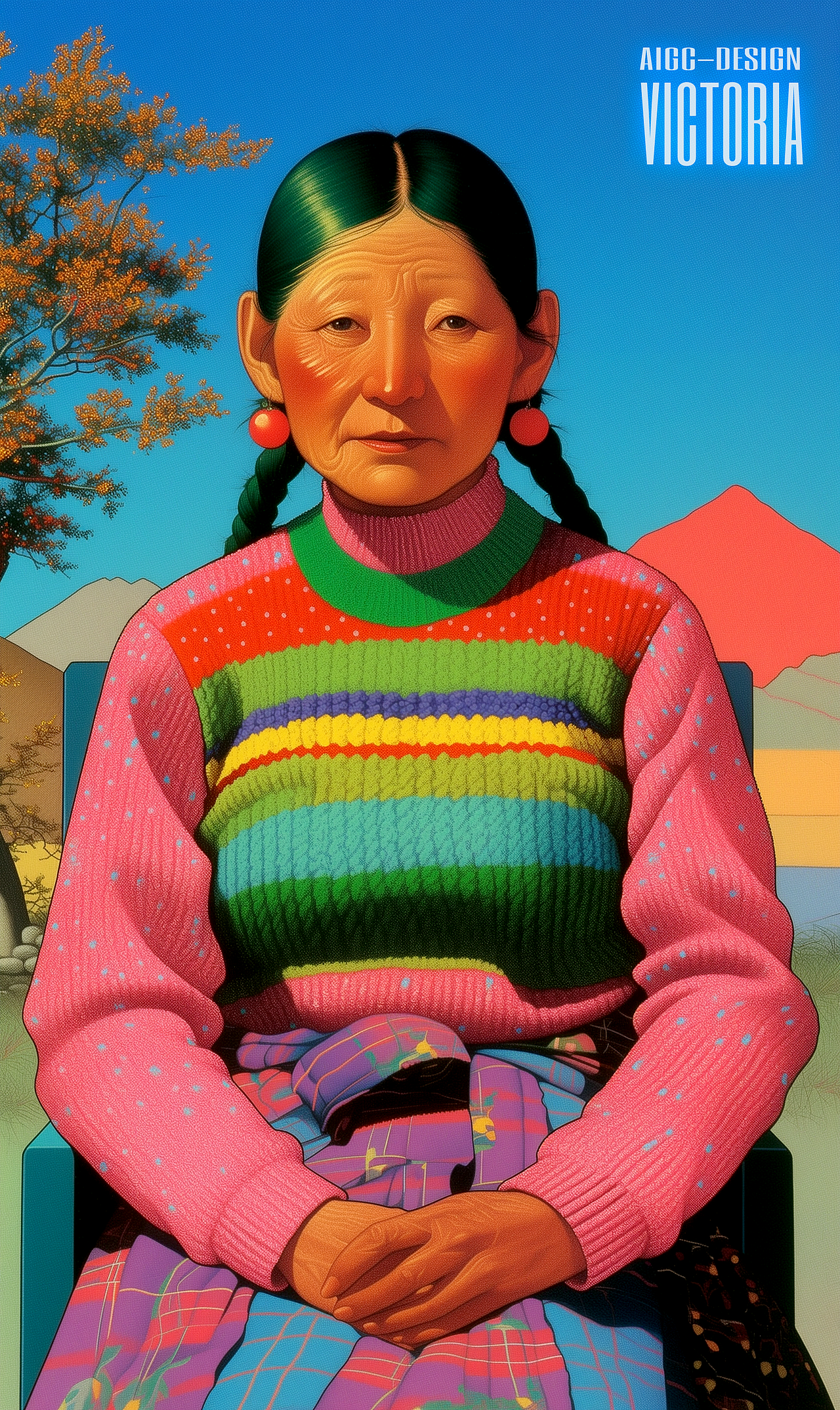 AIGC-《母亲》（图ZMzg4MTU1NjQ0） - AI作品 - 站酷设计师AIGCVictoria原创素材 - 站酷ZCOOL