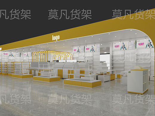 精品百货店道具大量批发-莫凡货架厂家供货