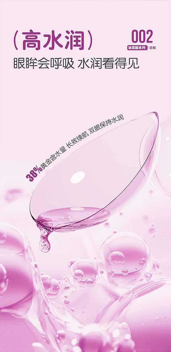 美瞳隐形眼镜详情页主图