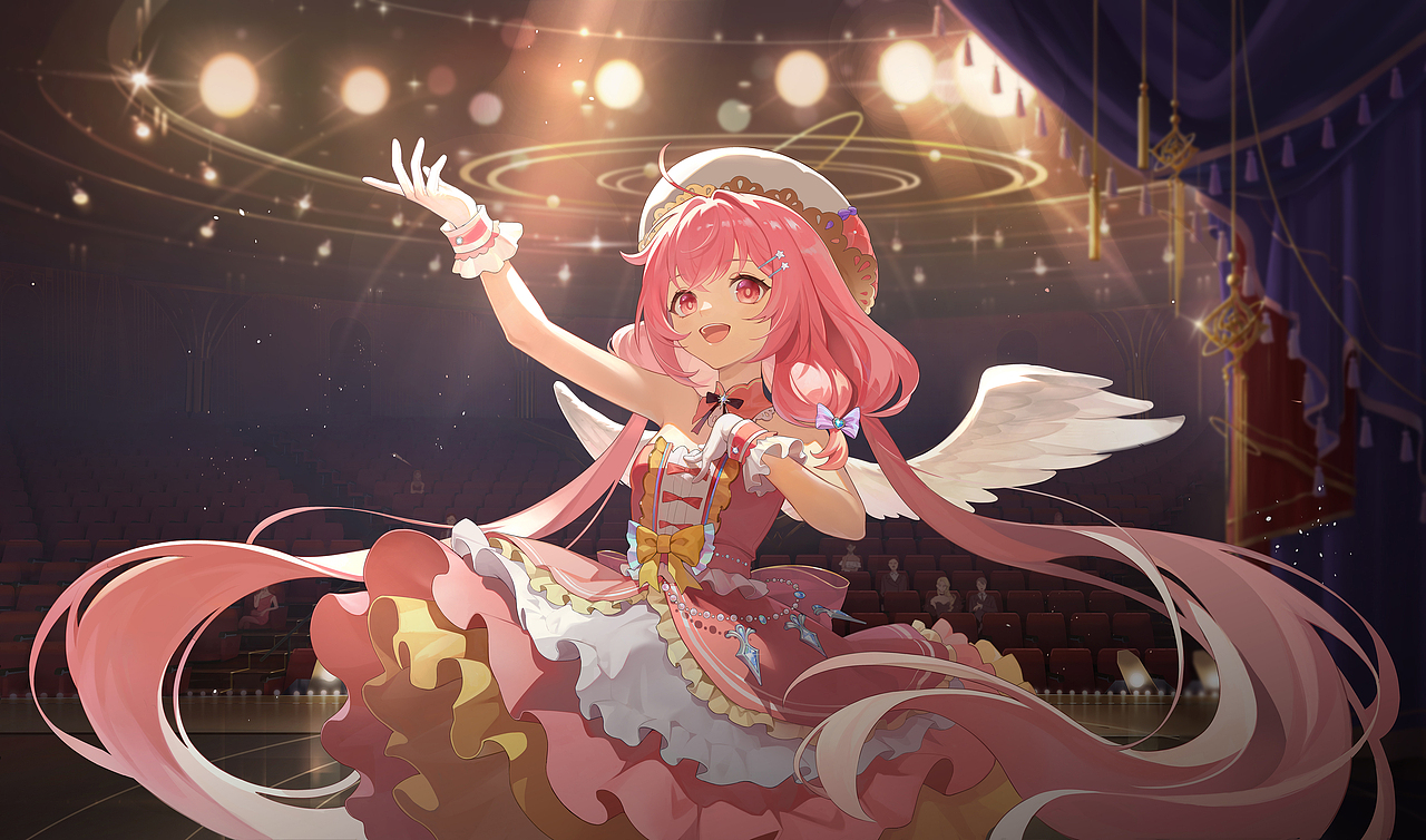 《依露希尔：星晓》CG插画作品（图ZMzg4MTYxNjA4） - 商业插画 - 站酷设计师马吉马吉工作室原创素材 - 站酷ZCOOL