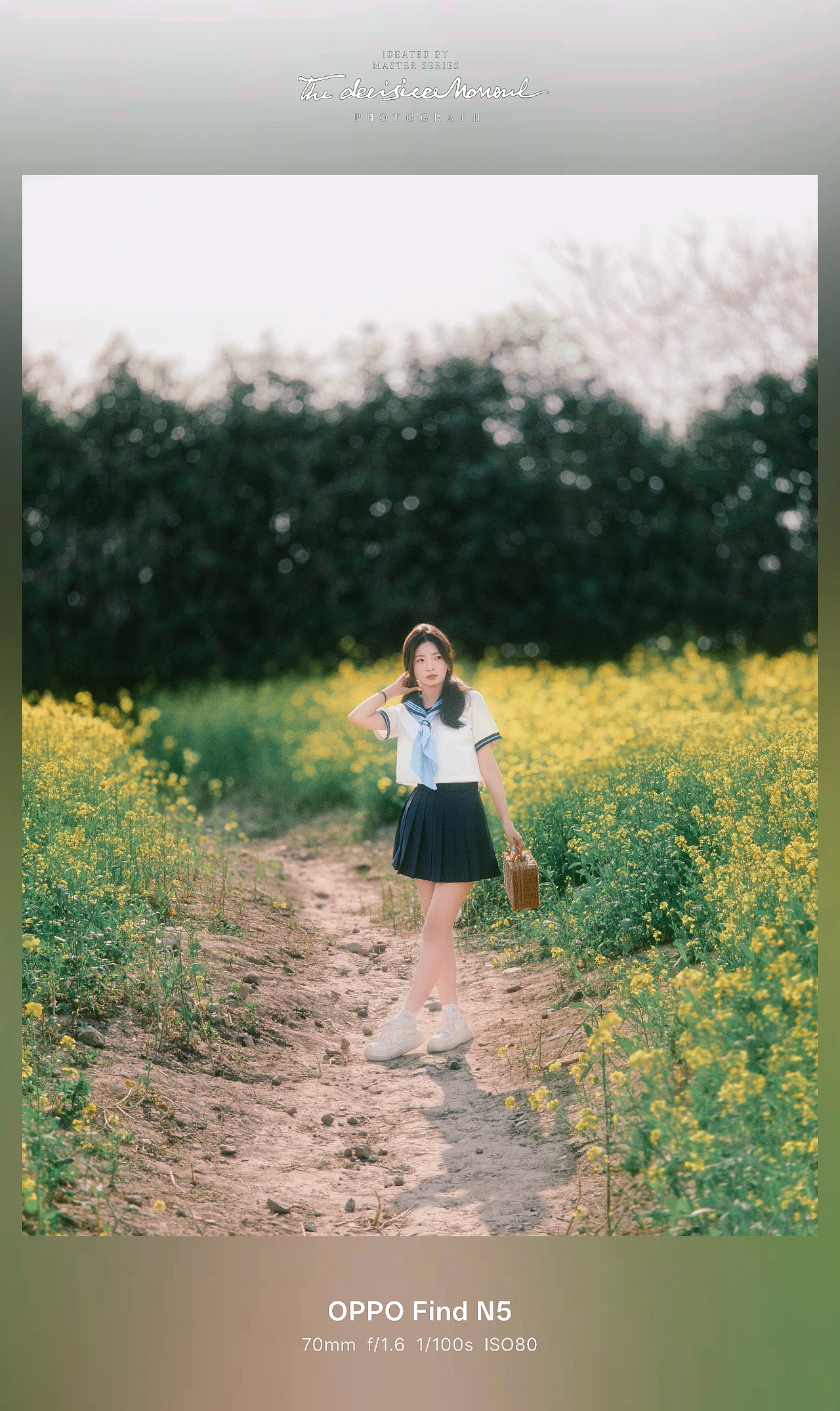 油菜花jk（图ZMzg4MTY2ODk2） - 人像摄影 - 站酷设计师键盘摄影师阿强原创素材 - 站酷ZCOOL