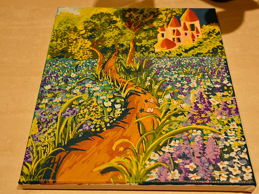 用不同材料画画-合集