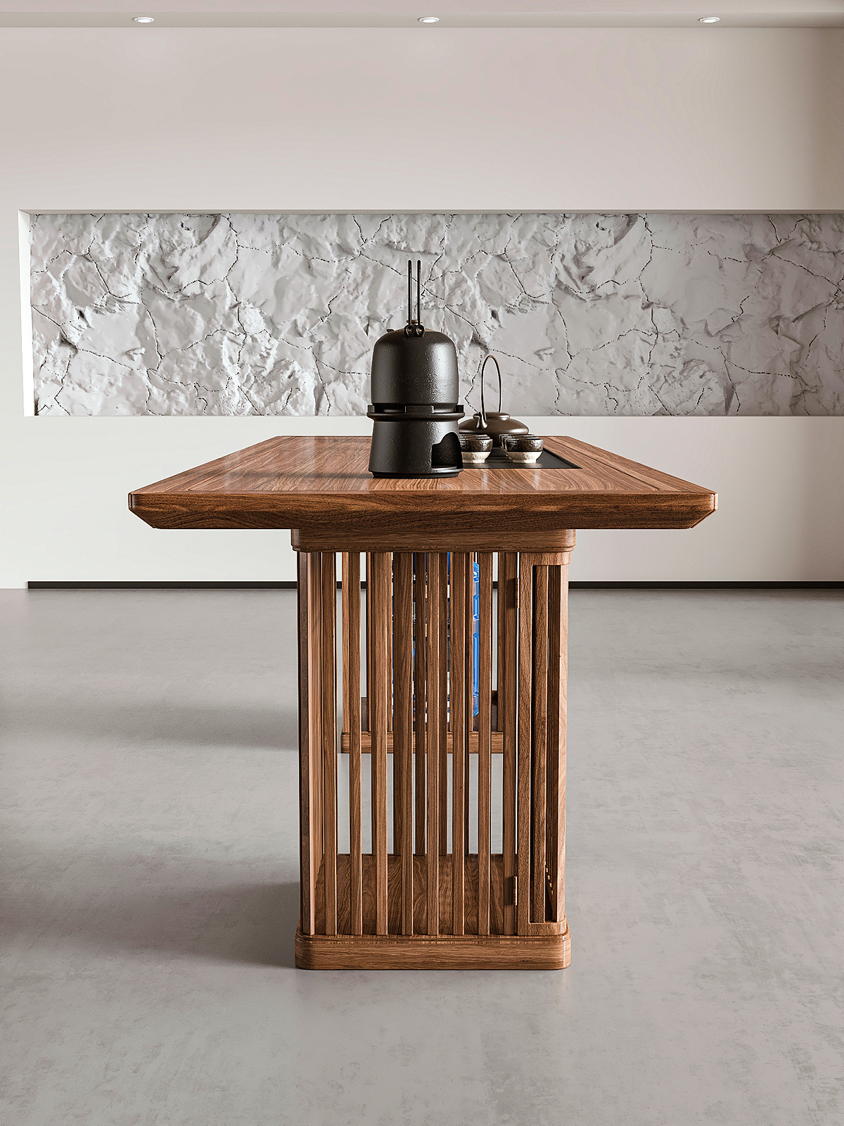 家具效果图-电商茶桌