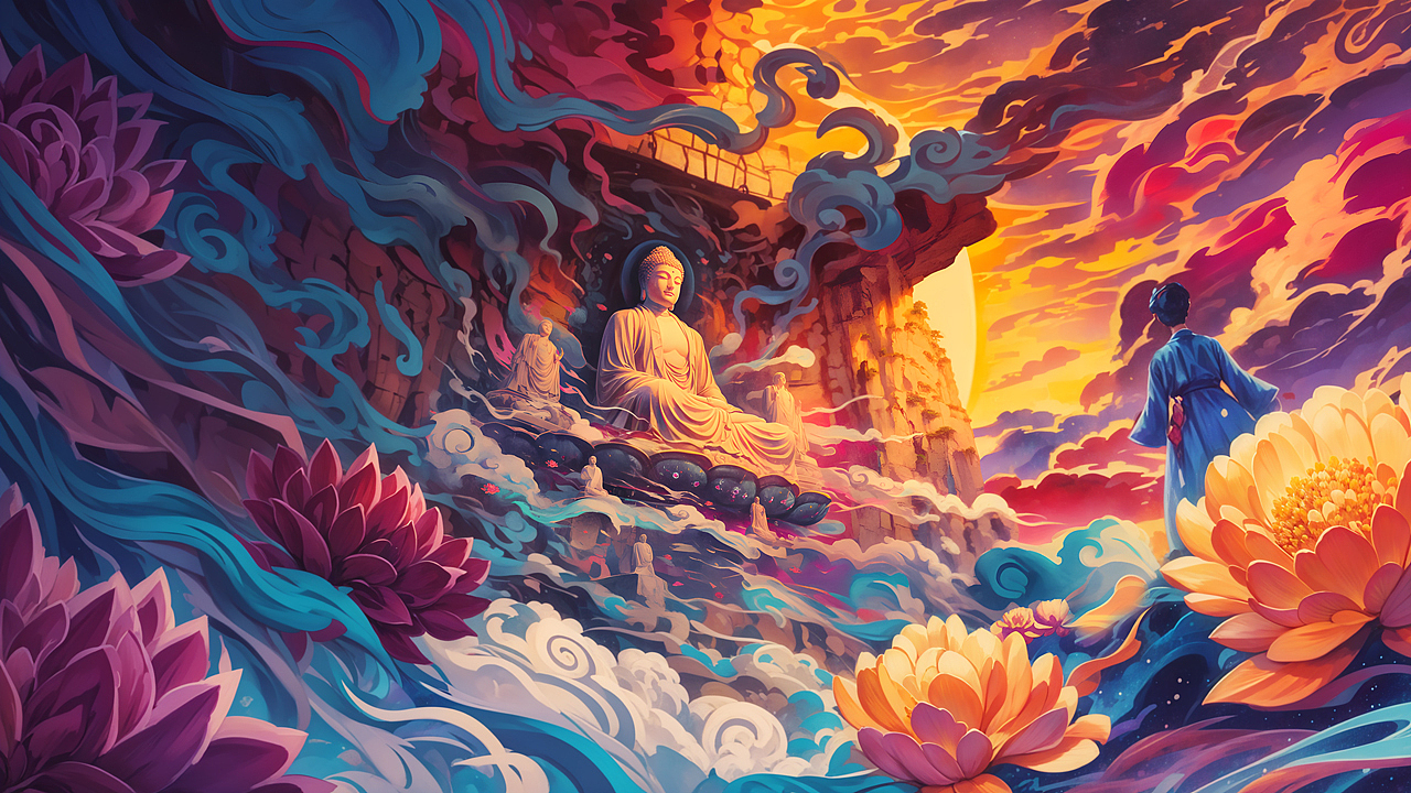 牡丹花都 洛韵丹华 | 洛阳牡丹 AI文创设计（图ZMzg4MTgxMDky） - AI作品 - 站酷设计师子言sunshine原创素材 - 站酷ZCOOL
