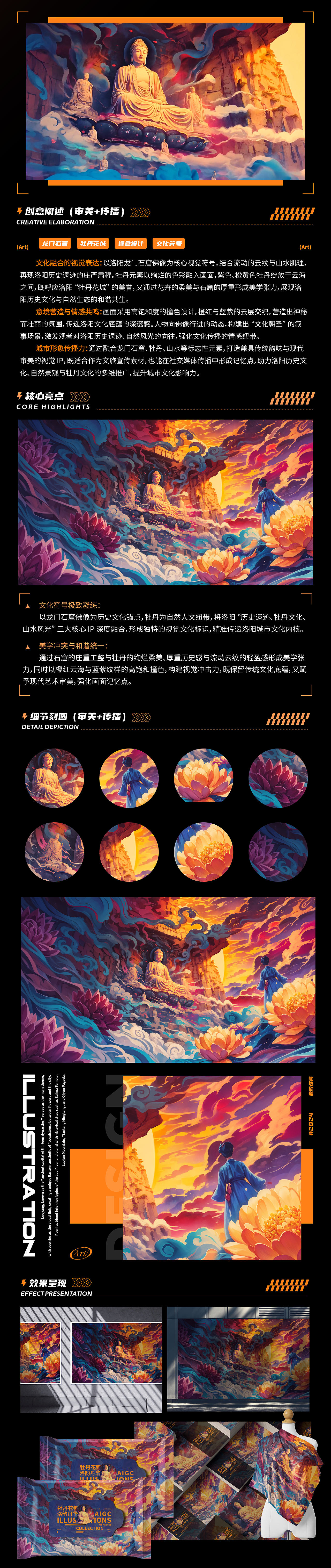 牡丹花都 洛韵丹华 | 洛阳牡丹 AI文创设计（图ZMzg4MTgxMTEy） - AI作品 - 站酷设计师子言sunshine原创素材 - 站酷ZCOOL