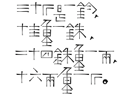 字体