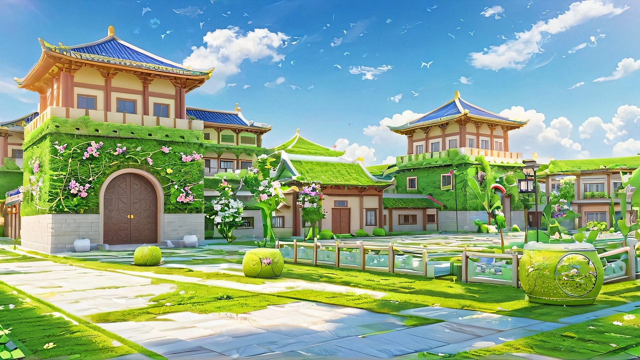 AI创作 —— 地标建筑万物开花