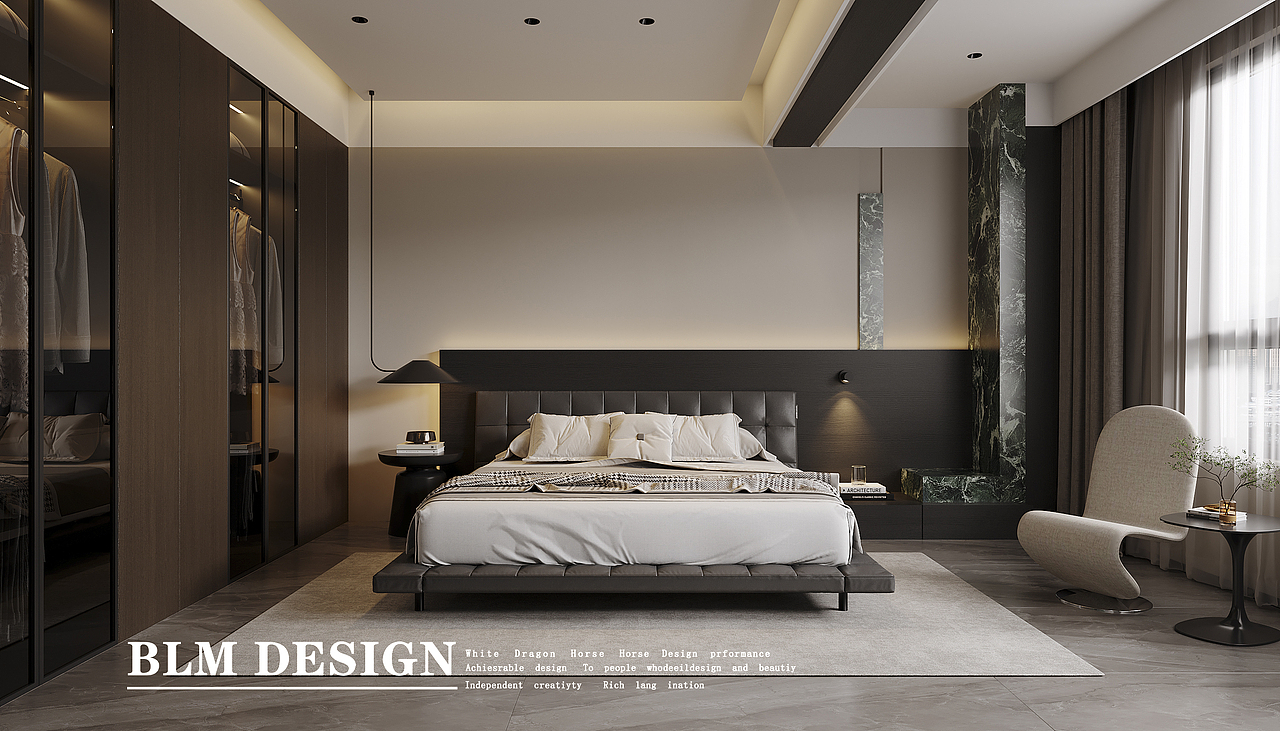 意式-白龙马效果图（图ZMzg4MTg2MTMy） - 家装设计 - 站酷设计师小鱼吐泡泡泡泡泡原创素材 - 站酷ZCOOL