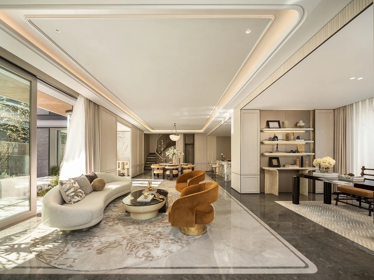 一组耐看又充满高级感的空间效果