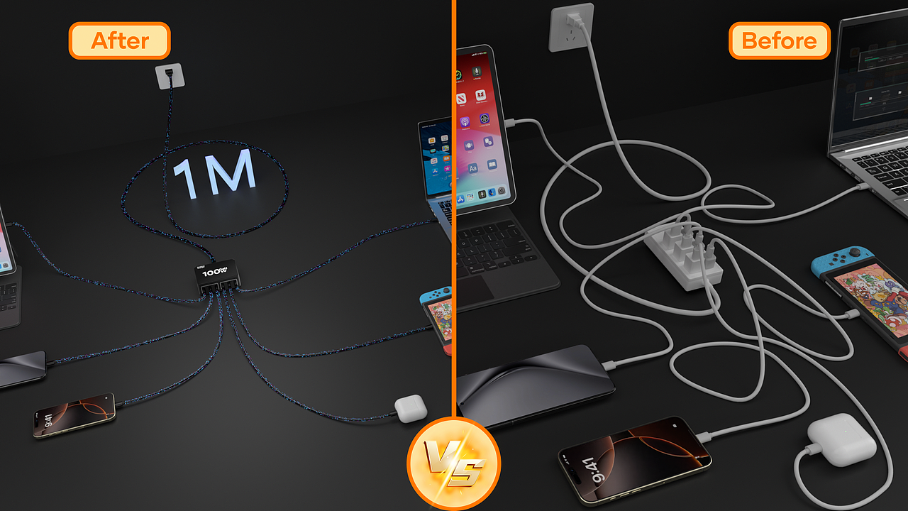 六合一 | 超级电源插座 亚马逊产品视频