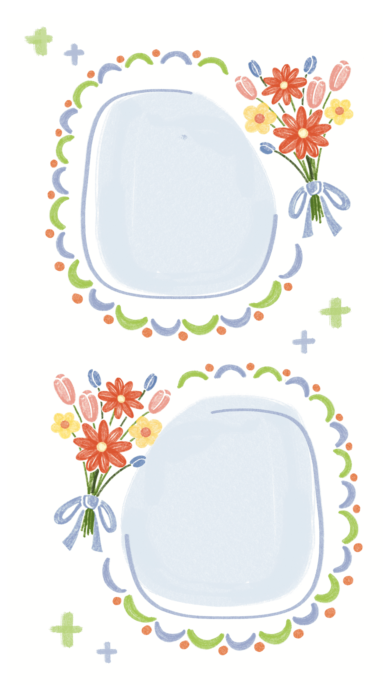 春日賞花季A6便簽和貼紙（圖ZMzg4MTg4OTUy） - 商業(yè)插畫 - 站酷設(shè)計師丸子Laurel原創(chuàng)素材 - 站酷ZCOOL