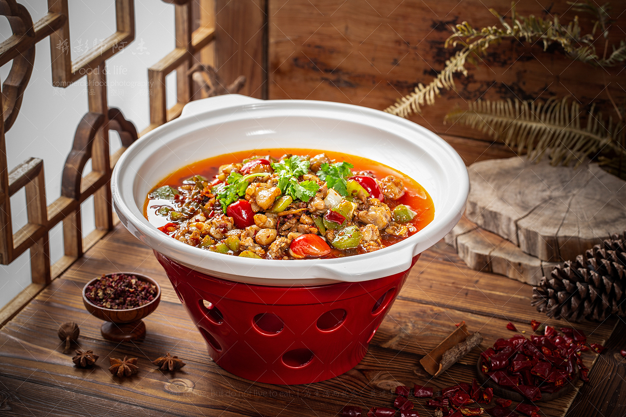 中式风格中餐拍摄