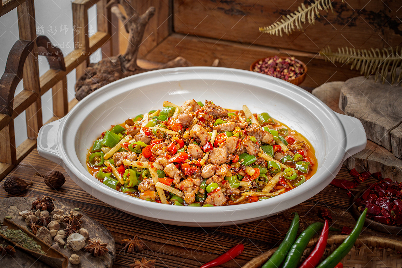 中式风格中餐拍摄