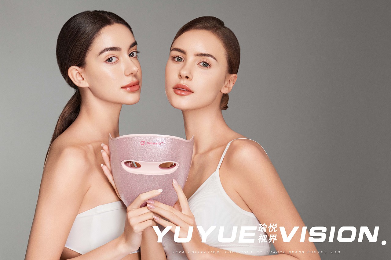 產(chǎn)品攝影｜Glowera 臉部按摩儀｜瑜悅視界（圖ZMzg4MTkzODIw） - 產(chǎn)品攝影 - 站酷設(shè)計師瑜悅視界傳媒原創(chuàng)素材 - 站酷ZCOOL