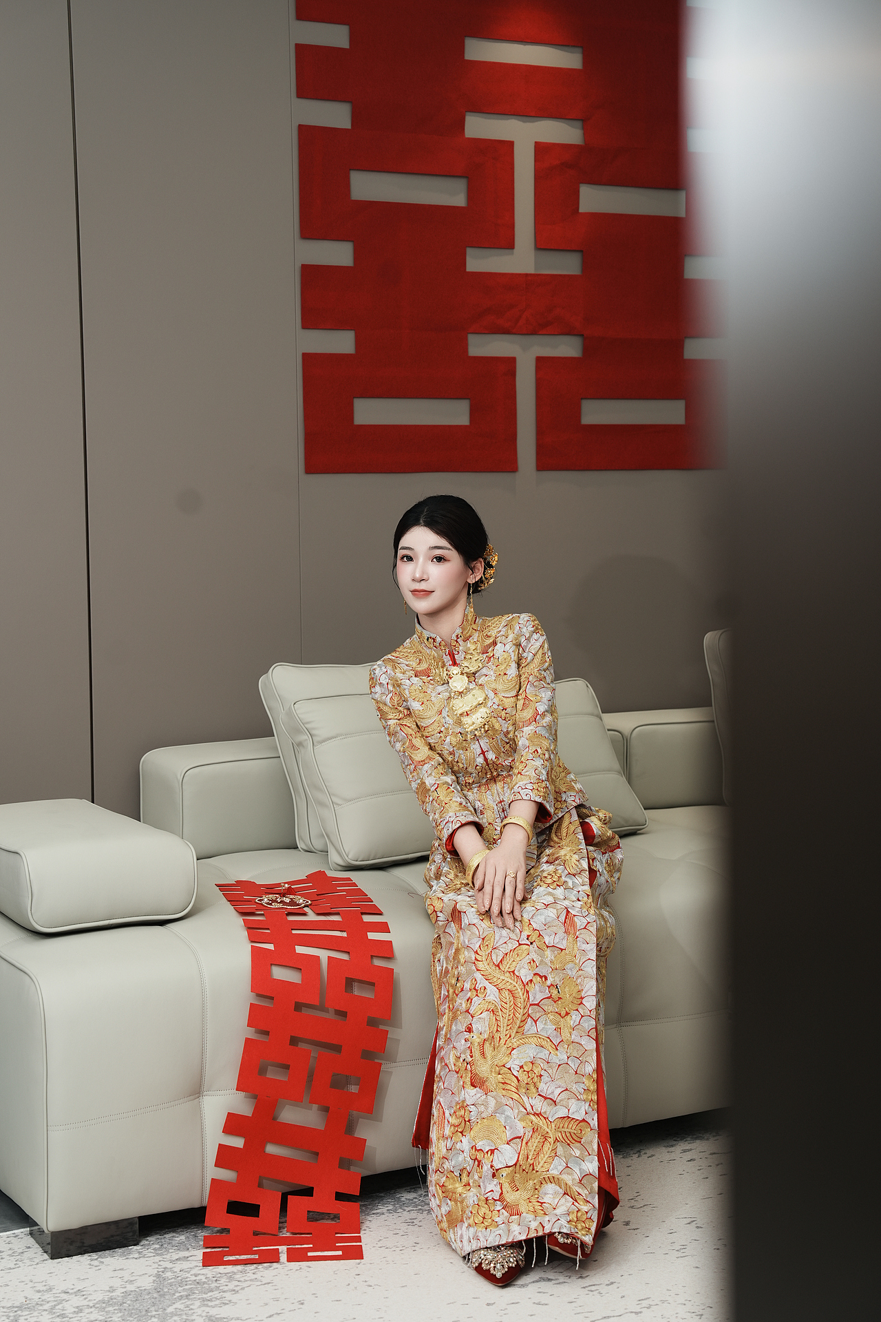 潮汕接亲|一把伞 两个人 一起回家了