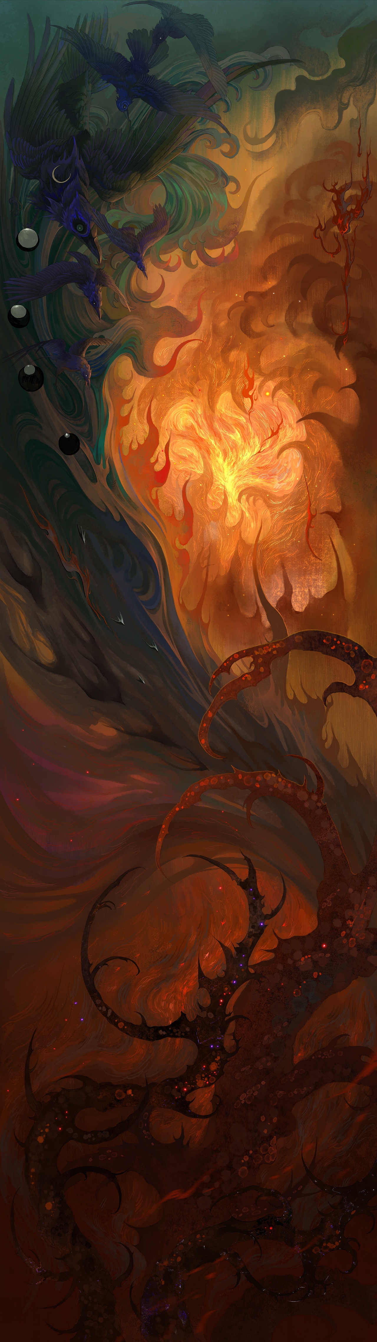 2024插画总结（图ZMzg4MjAxNTMy） - 商业插画 - 站酷设计师津岐原创素材 - 站酷ZCOOL