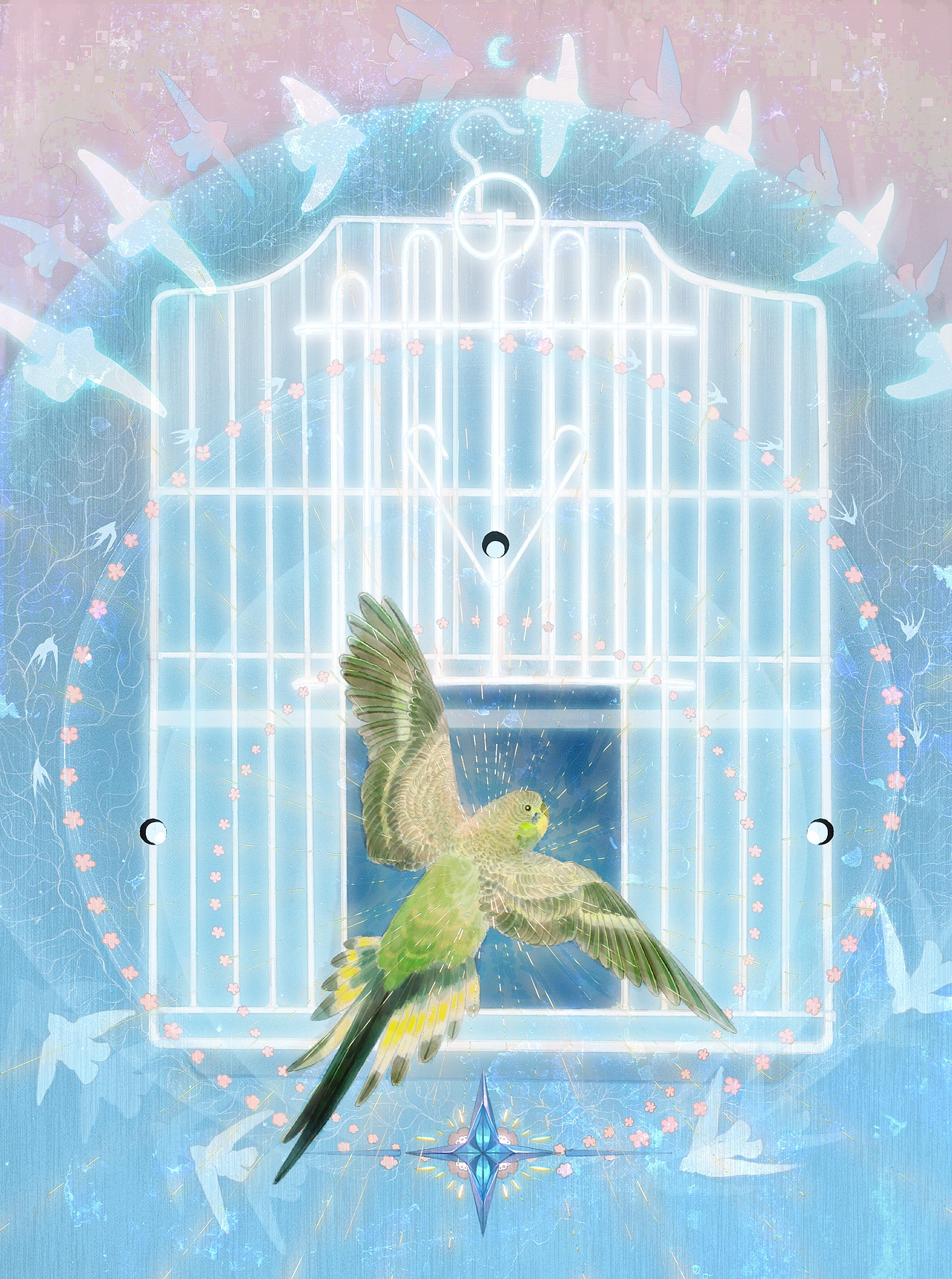 2024插画总结（图ZMzg4MjAxNTgw） - 商业插画 - 站酷设计师津岐原创素材 - 站酷ZCOOL