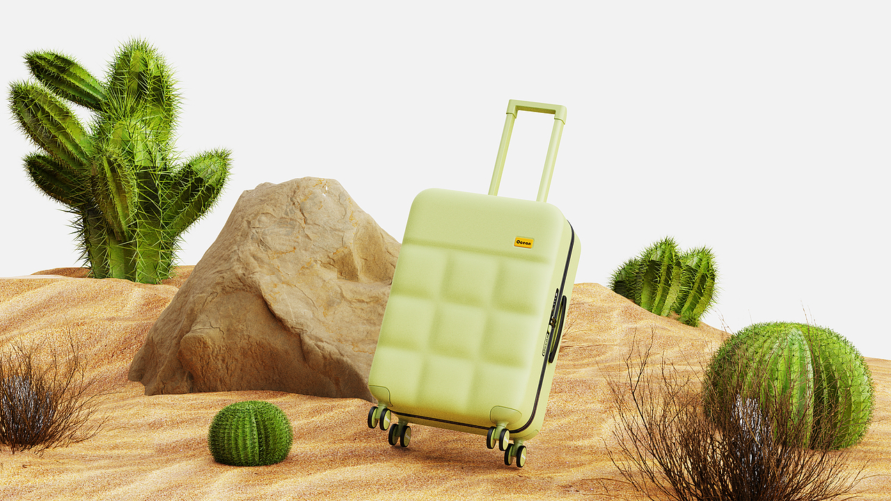“Ocean”丨 气囊行李箱