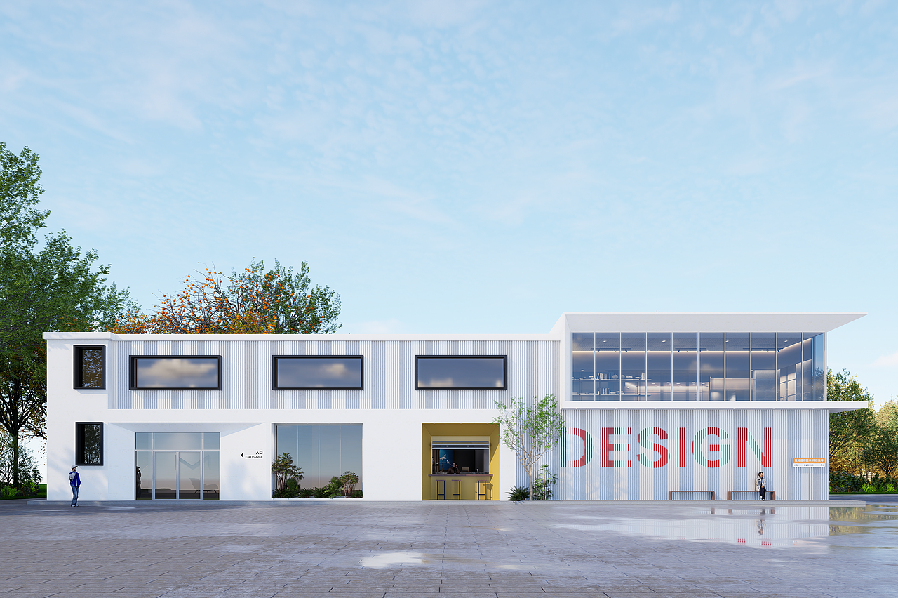 工业厂房外立面商业化改造（图ZMzg4MjA0MzIw） - 建筑设计 - 站酷设计师会飞的鱼212原创素材 - 站酷ZCOOL