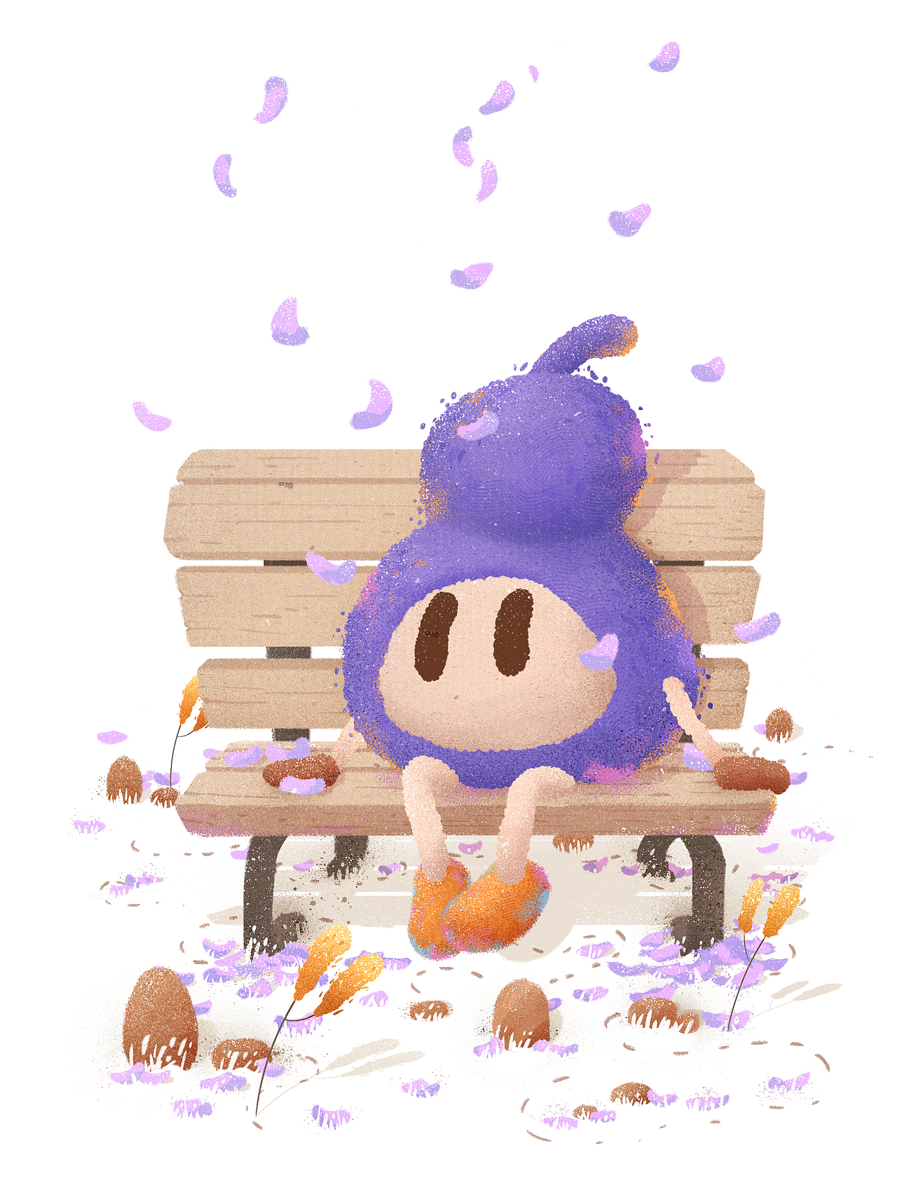 盲盒插画-葫芦兄弟!