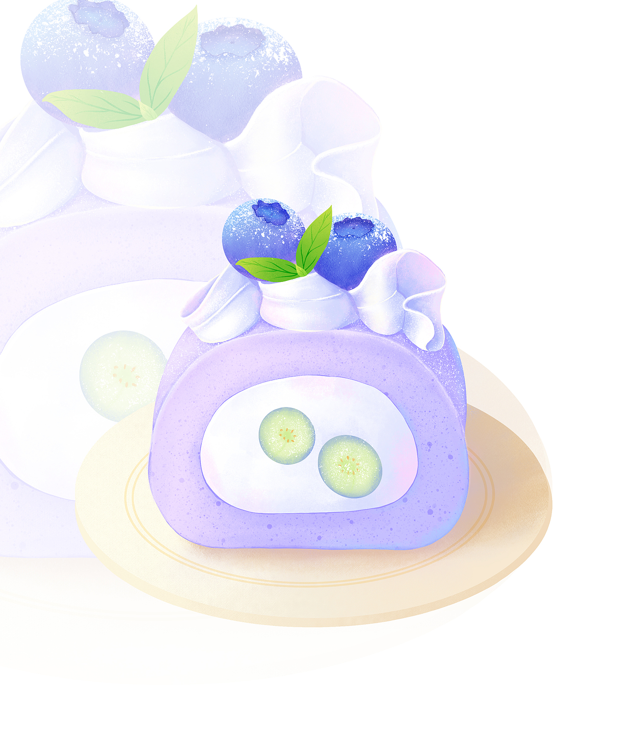 美食插画合集