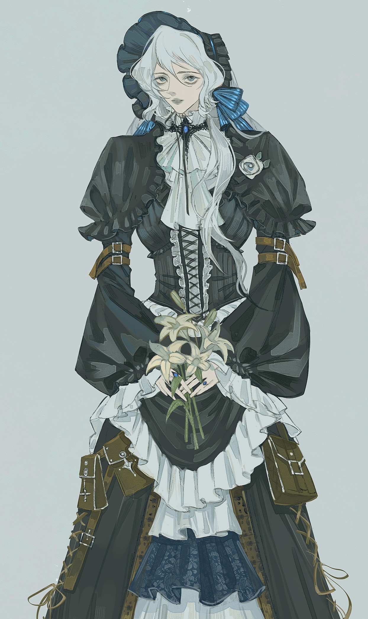 黑色百合花（图ZMzg4MjIwODIw） - 概念设定 - 站酷设计师脱窍原创素材 - 站酷ZCOOL