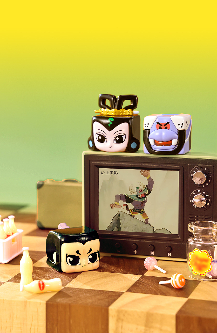 葫芦娃联名松松萌粒&怀旧风色调