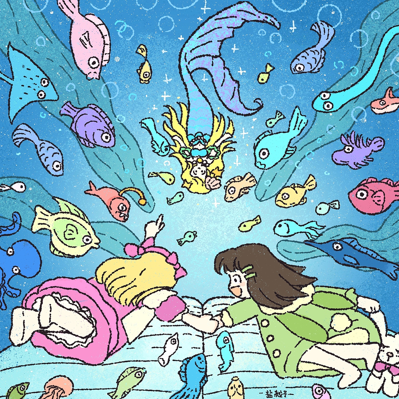 童话故事重绘系列插画