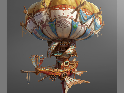 风车村飞艇设计2