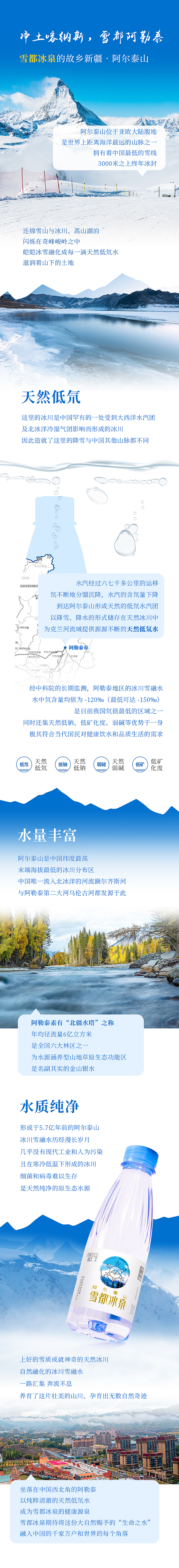 阿尔泰山雪都冰泉-线上品牌推广-公众号