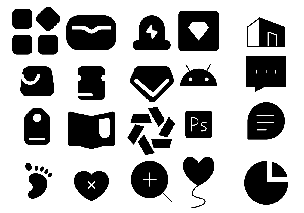 UI图标临摹练习