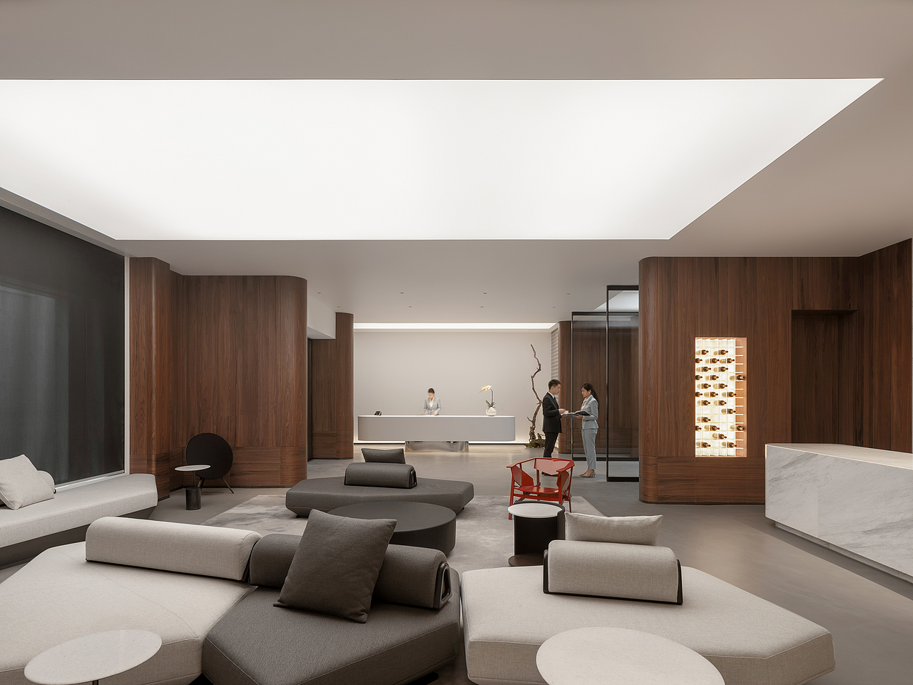 TANZO新作｜Wanwea大鸭梨集团办公楼（图ZMzg4MjM4NzU2） - 商业空间设计 - 站酷设计师TOPIA图派视觉原创素材 - 站酷ZCOOL