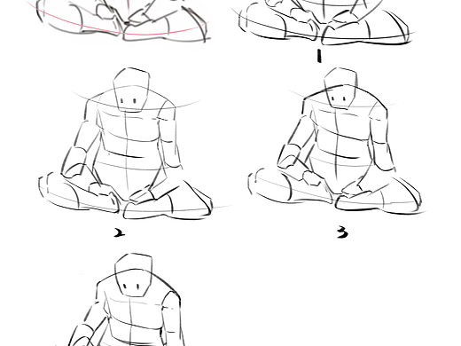 人体动态练习加素材