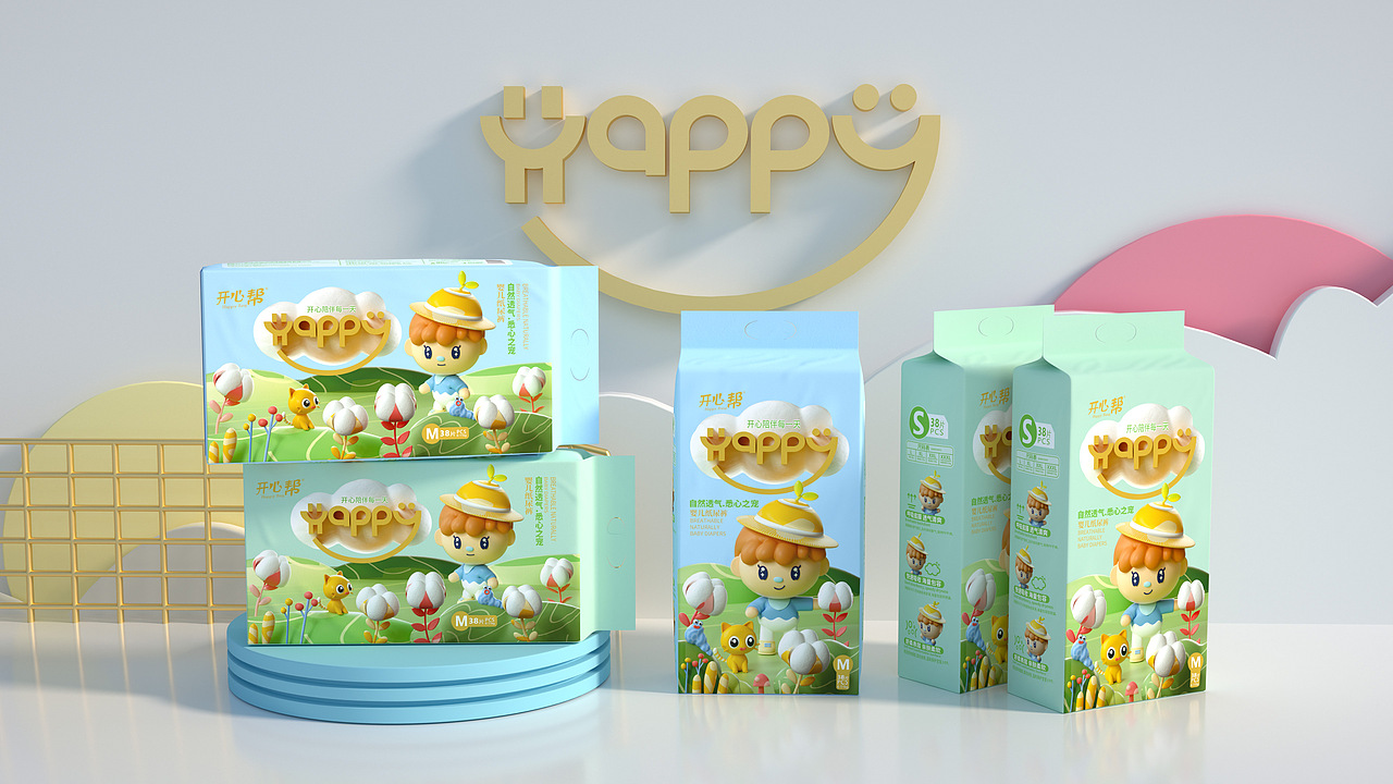 Happy 纸尿裤拉拉裤