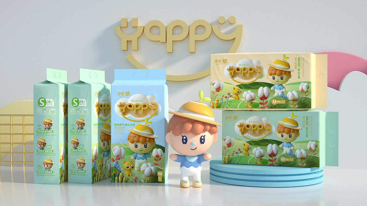 Happy 纸尿裤拉拉裤