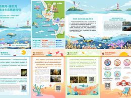 公益保护海洋折页