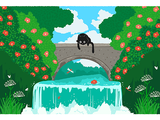 落入春天（个人主页-ZNzE2NjU2MDA=） - 创作习作 - 站酷设计师大圆要努力变强原创素材 - 站酷ZCOOL