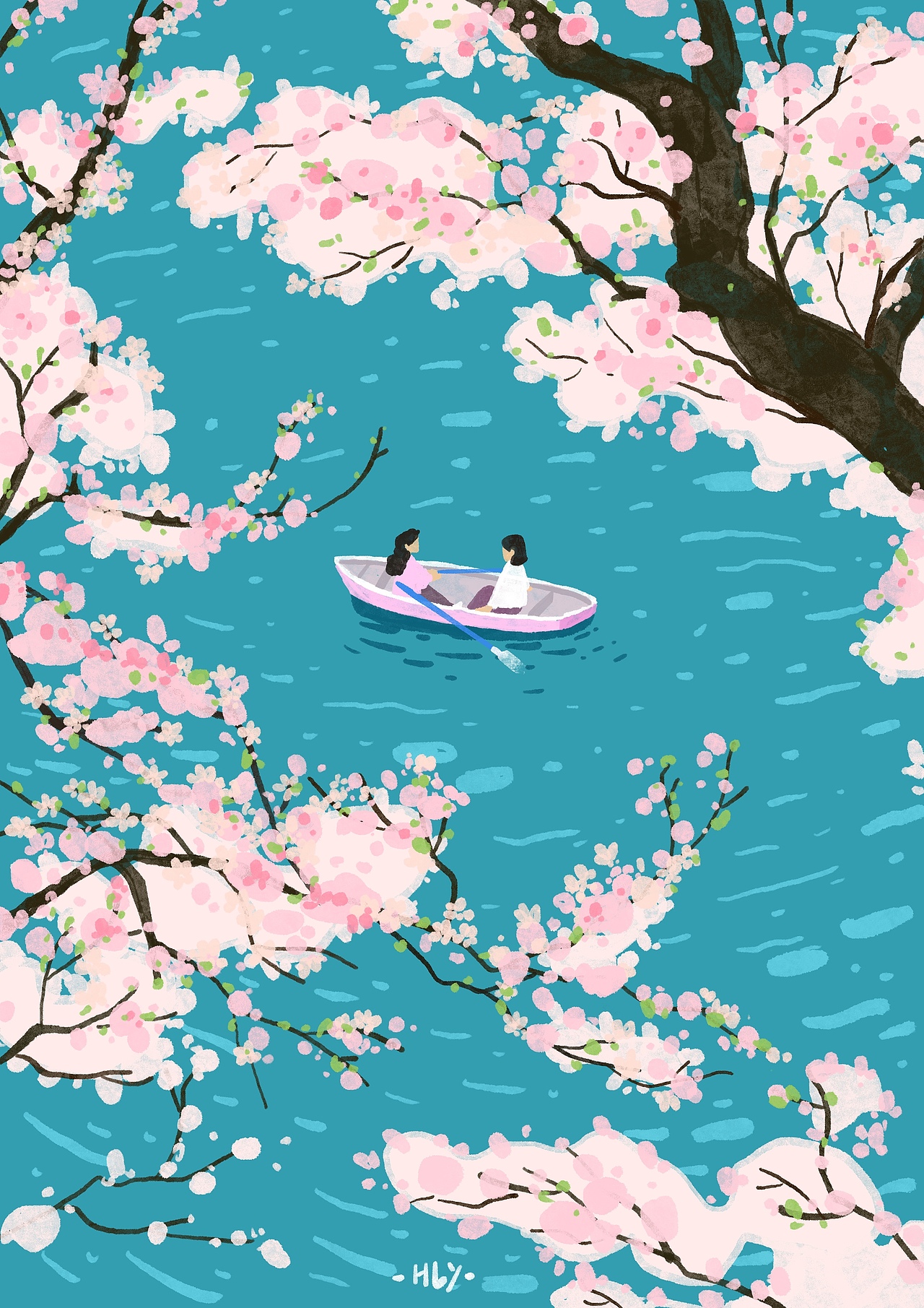春的样子（图ZMzg4MjU3NjIw） - 创作习作 - 站酷设计师韭菜盒he子原创素材 - 站酷ZCOOL