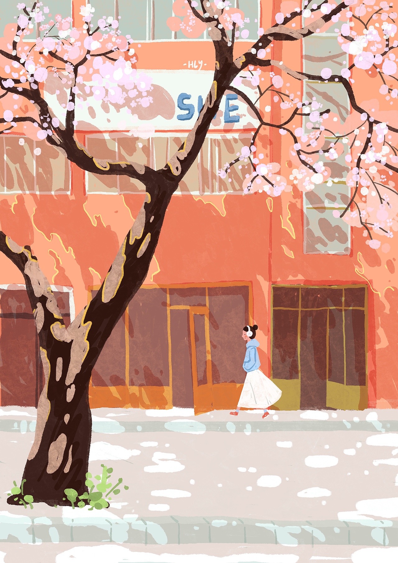 春的样子（图ZMzg4MjU3NjEy） - 创作习作 - 站酷设计师韭菜盒he子原创素材 - 站酷ZCOOL