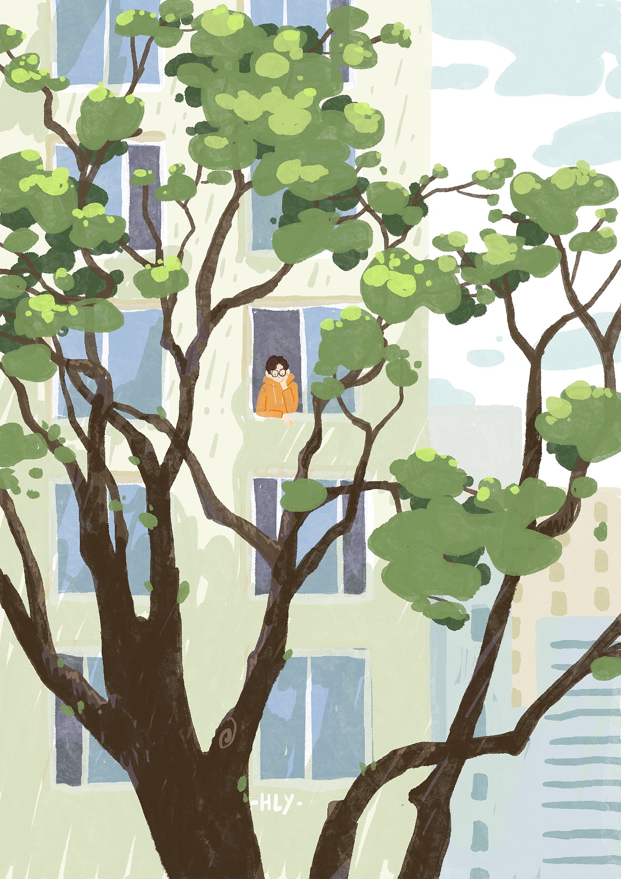 春的样子（图ZMzg4MjU3NjE2） - 创作习作 - 站酷设计师韭菜盒he子原创素材 - 站酷ZCOOL
