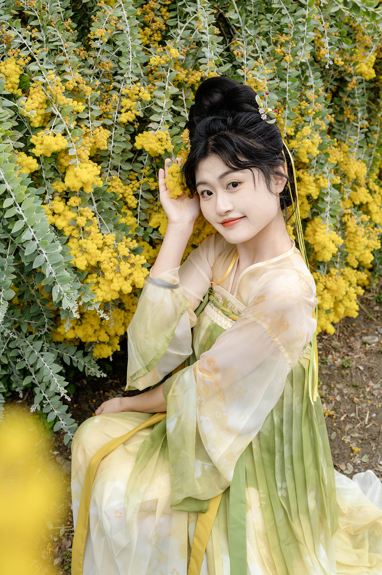 一头扎进春天里